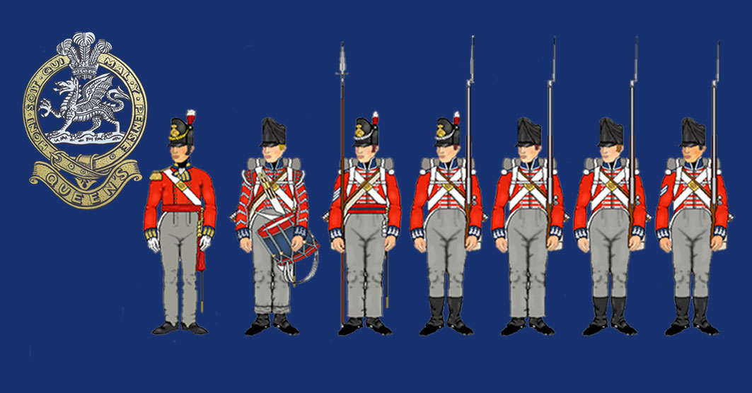 England's Senior Infantry Regiment of The Line.