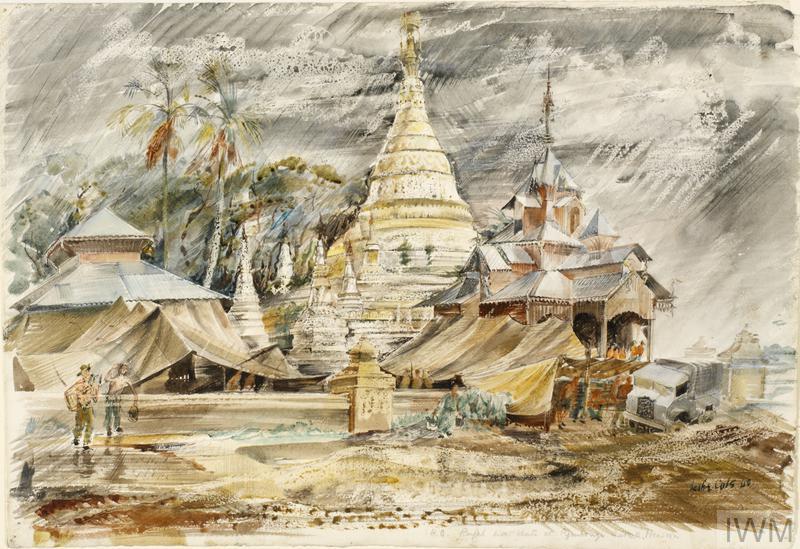 Burma, the monsoon