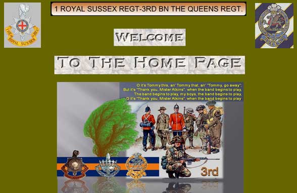 1 Royal Sussex, 3rd Bn Queens