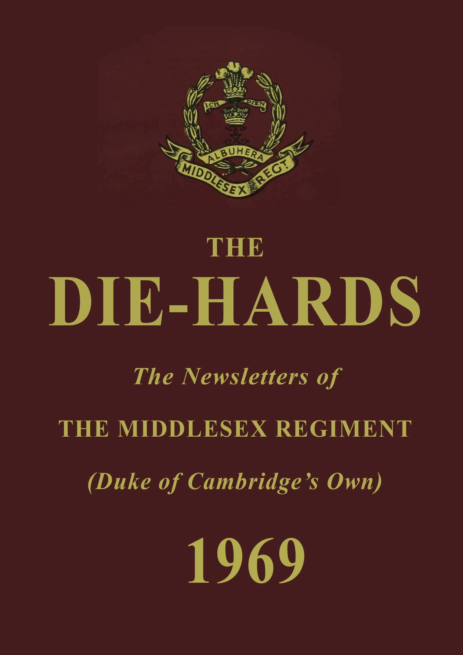 Die-Hards Newsletter May 1969