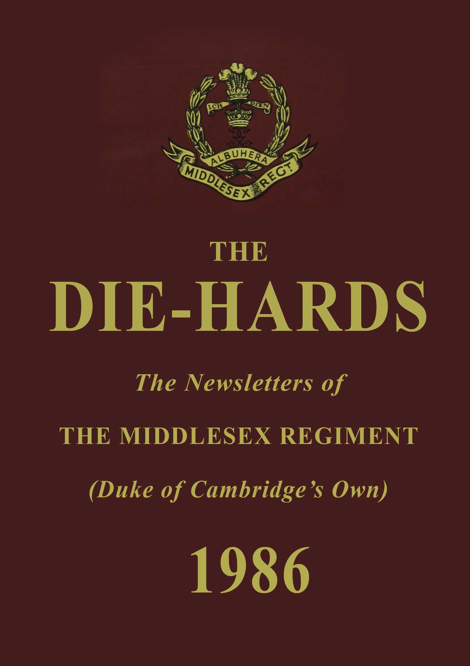 Die-Hards Newsletter June 1986